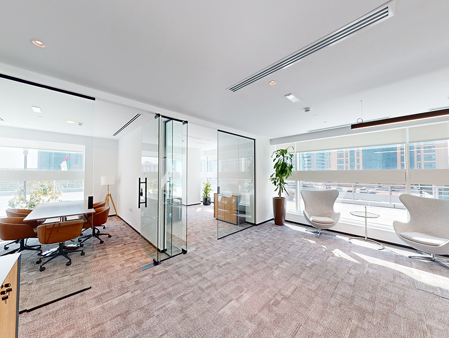 View of Private offices in JLT Dubai