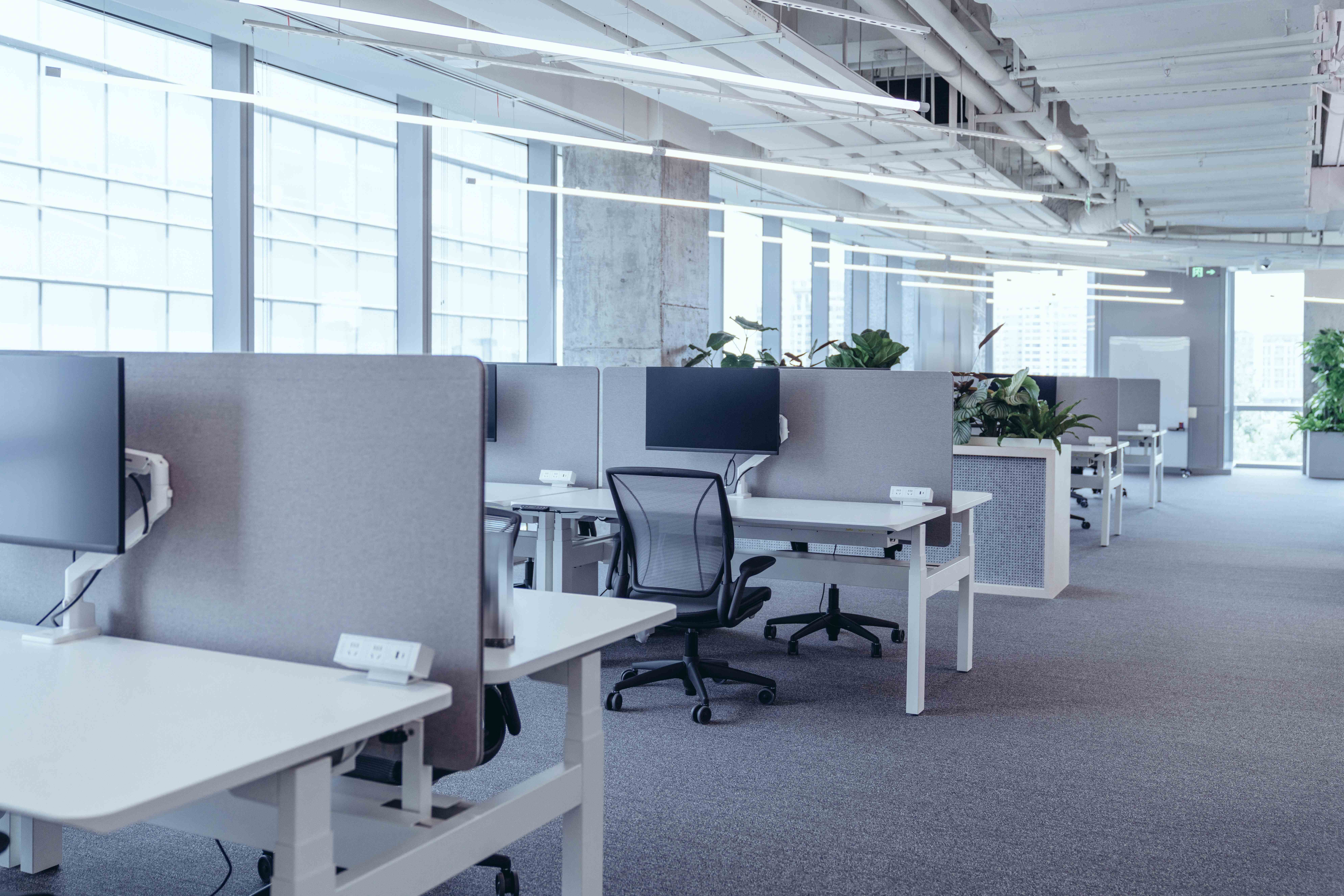 open office space in a business centre